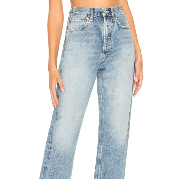 Agolde Denim - $198 Agolde Blue 90's High Rise Loose Fit Jean In Affair Size 27
